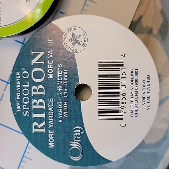 Assorted ribbons for crafting and sewing - Picture 6 of 7